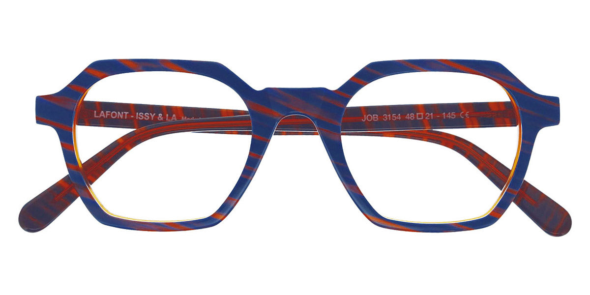 Lafont® Job LAF JOB 3154 48 - Blue 3154 Eyeglasses