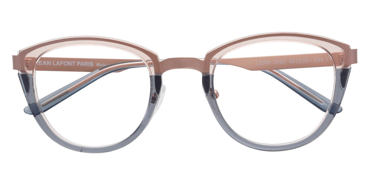 Lafont® Lena LAF LENA 3163 49 - Blue 3163 Eyeglasses