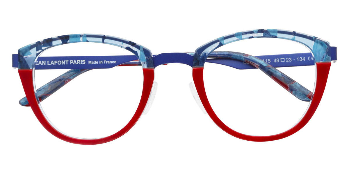 Lafont® Lena LAF LENA 6115 49 - Red 6115 Eyeglasses