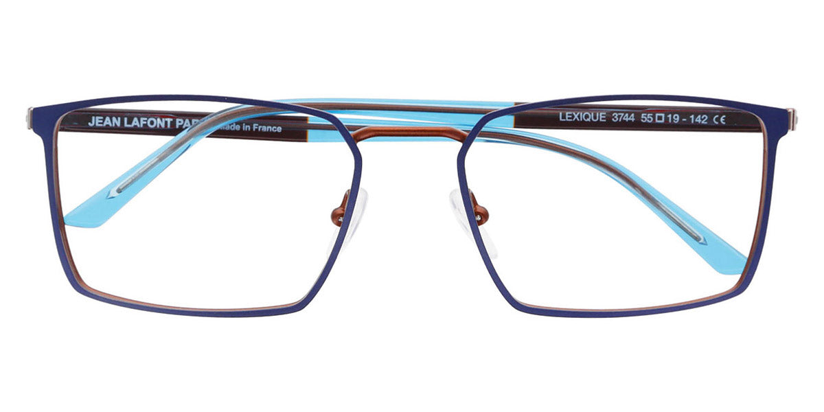 Lafont® Lexique LAF LEXIQUE 3744 55 - Blue 3744 Eyeglasses