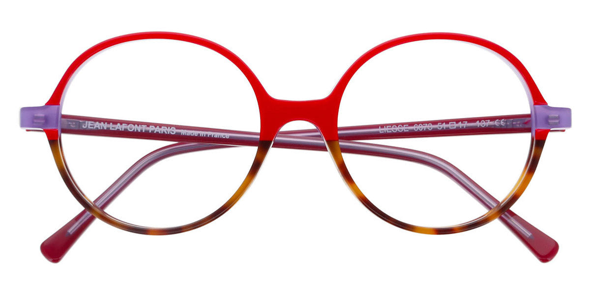 Lafont® Liesse LAF LIESSE 6073B 51 - Red 6073B Eyeglasses