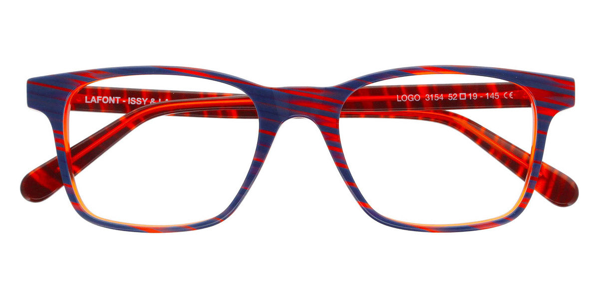 Lafont® Logo LAF LOGO 3154 52 - Blue 3154 Eyeglasses