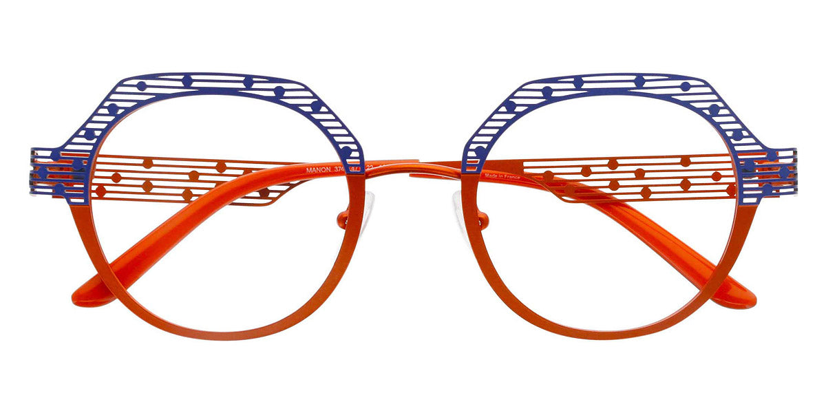 Lafont® Manon LAF MANON 3743 47 - Blue 3743 Eyeglasses