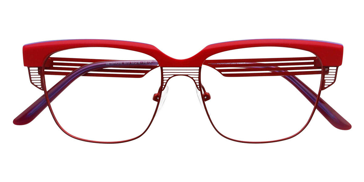 Lafont® Metaphore LAF METAPHORE 6073 53 - Red 6073 Eyeglasses