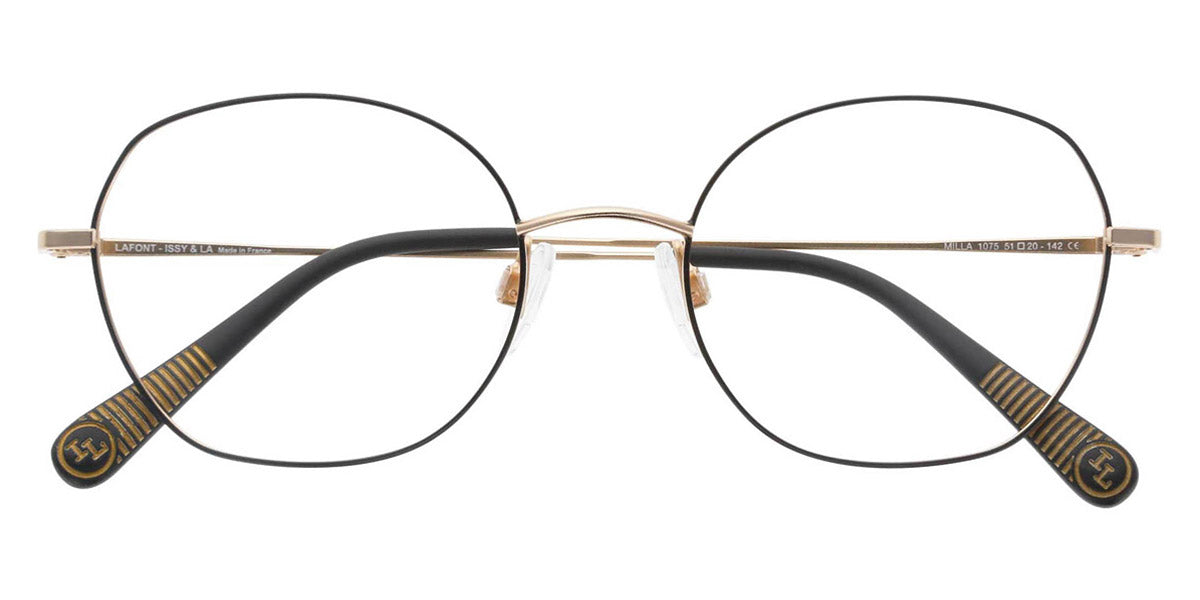 Lafont® Milla LAF MILLA 1075 51 - Black 1075 Eyeglasses