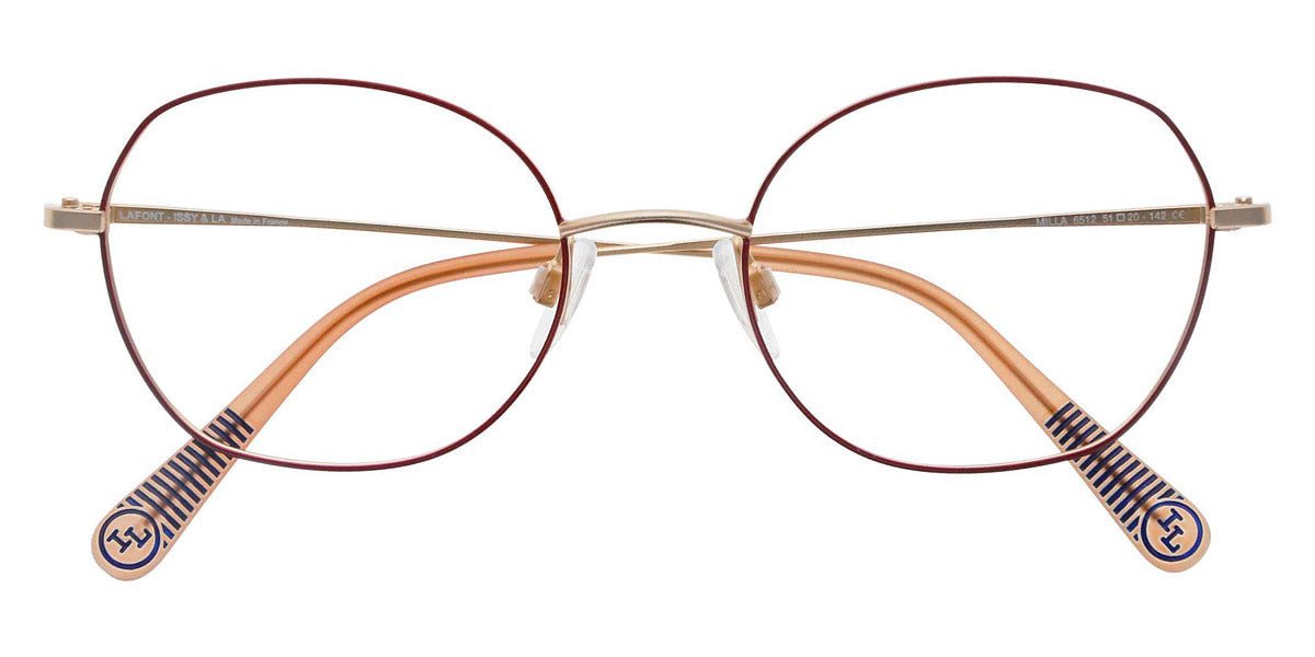 Lafont® Milla LAF MILLA 6512 51 - Red 6512 Eyeglasses