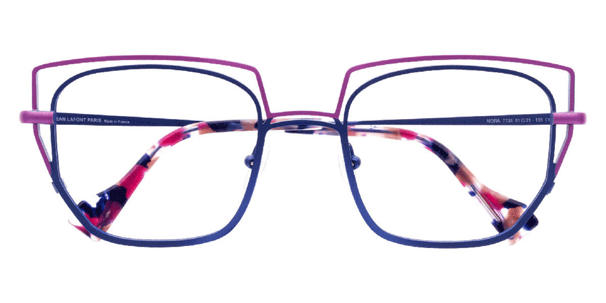 Lafont® Nora LAF NORA 7733 51 - Blue 7733 Eyeglasses