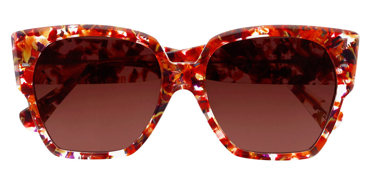 Lafont® Ocean Upcycling LAF OCEAN_UP 6133E 56 - Red Sunglasses