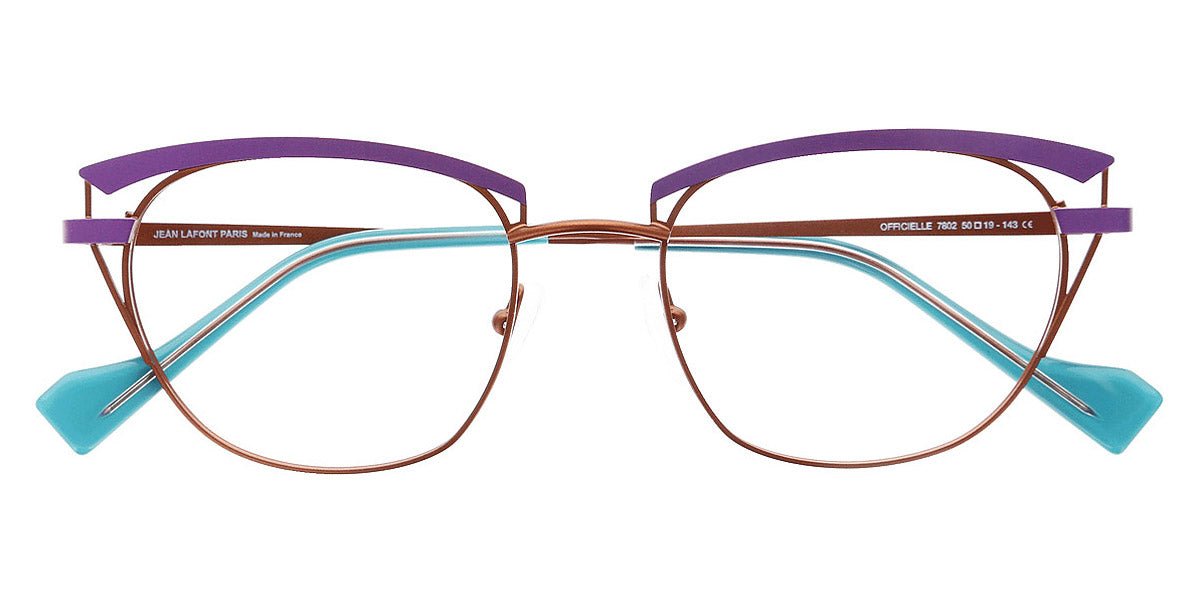 Lafont® Officielle LAF OFFICIELLE 7802 50 - Purple Eyeglasses