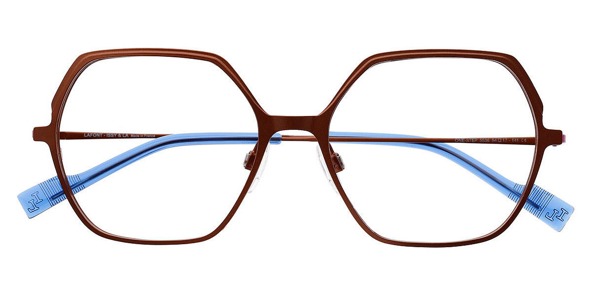 Lafont® One-Step LAF ONE STEP 5536 54 - Brown Eyeglasses