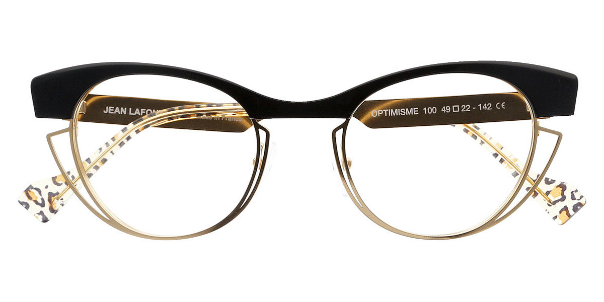 Lafont® Optimisme LAF OPTIMISME 100 49 - Black Eyeglasses