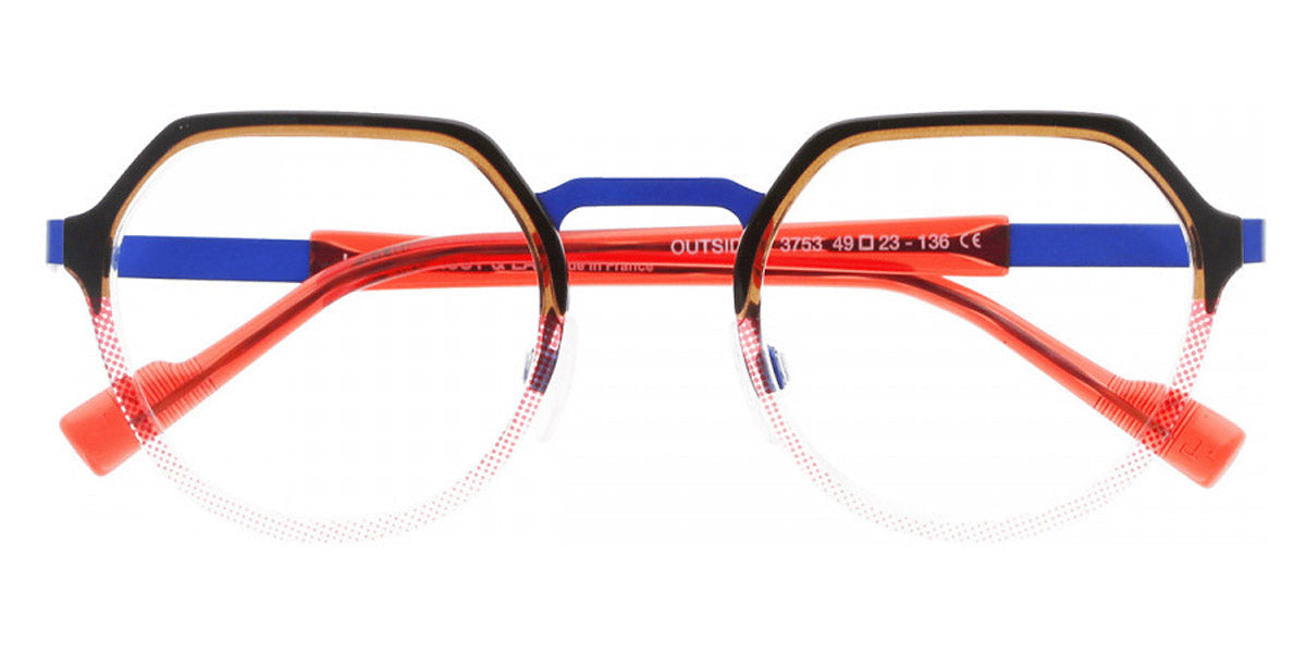 LaFont® Outsider LAF OUTSIDER 3753 49 - Blue 3753 Eyeglasses