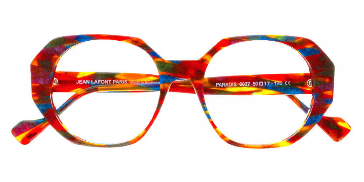 LaFont® Paradis LAF PARADIS 6037 50 - Red 6037 Eyeglasses