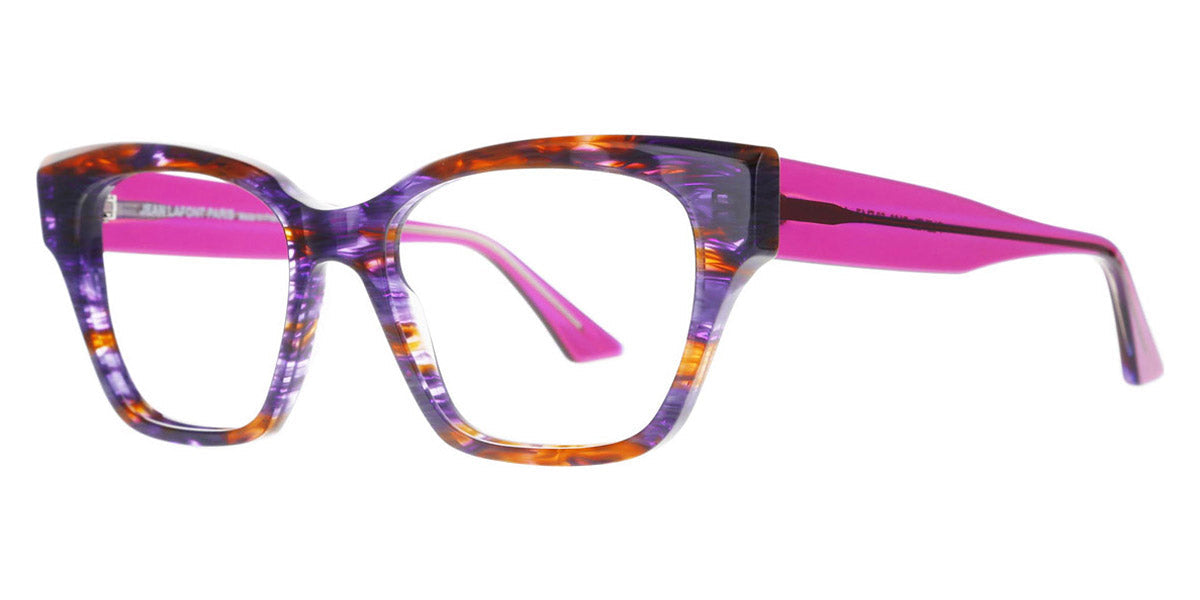 LaFont® Pleyel LAF PLEYEL 7166 53 - Purple 7166 Eyeglasses