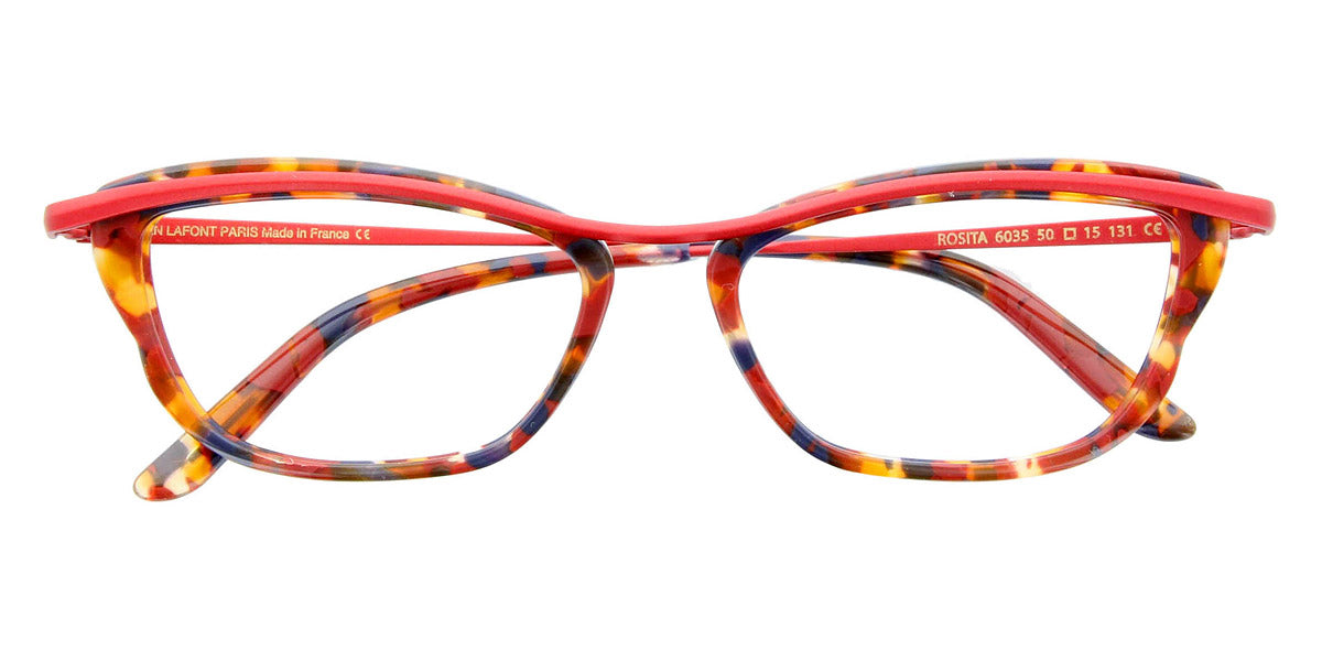 Lafont® Rosita LAF ROSITA 6035 50 - Red 6035 Eyeglasses