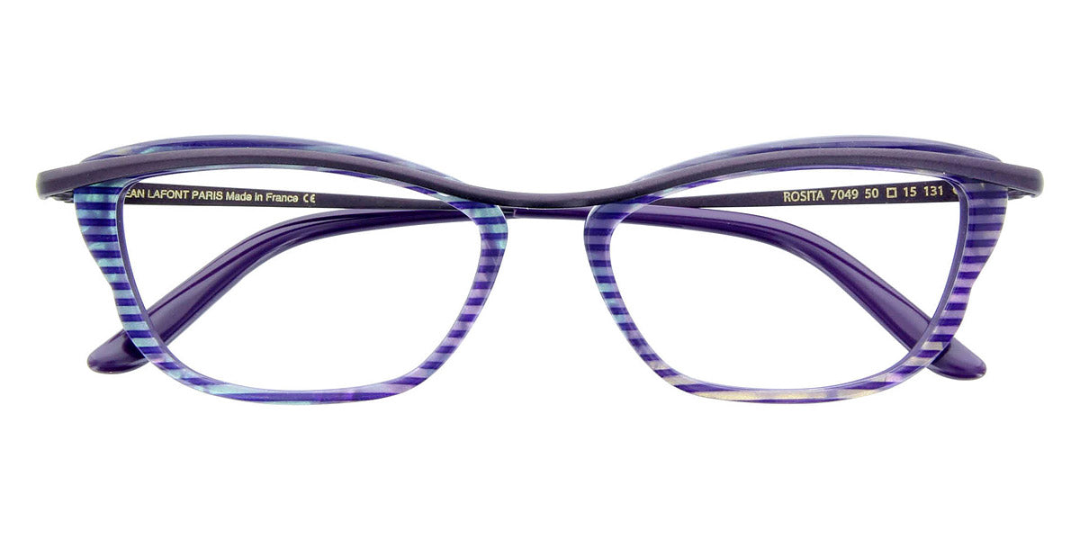 Lafont® Rosita LAF ROSITA 7049 50 - Purple 7049 Eyeglasses