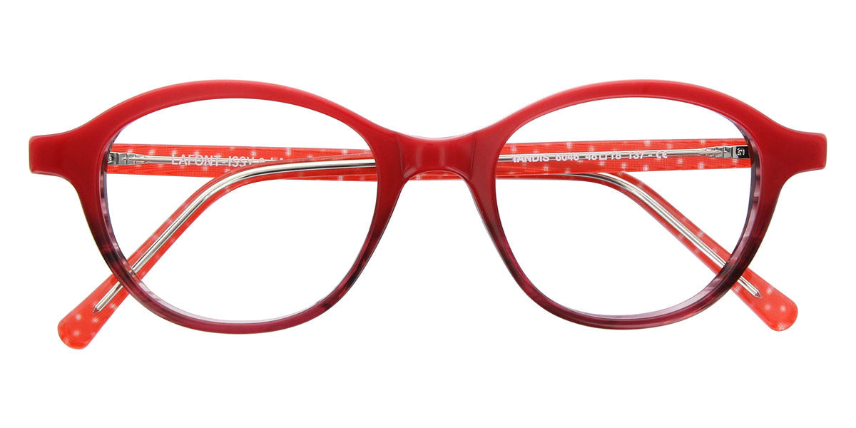 Lafont® Tandis LAF TANDIS 6046 48 - Red 6046 Eyeglasses