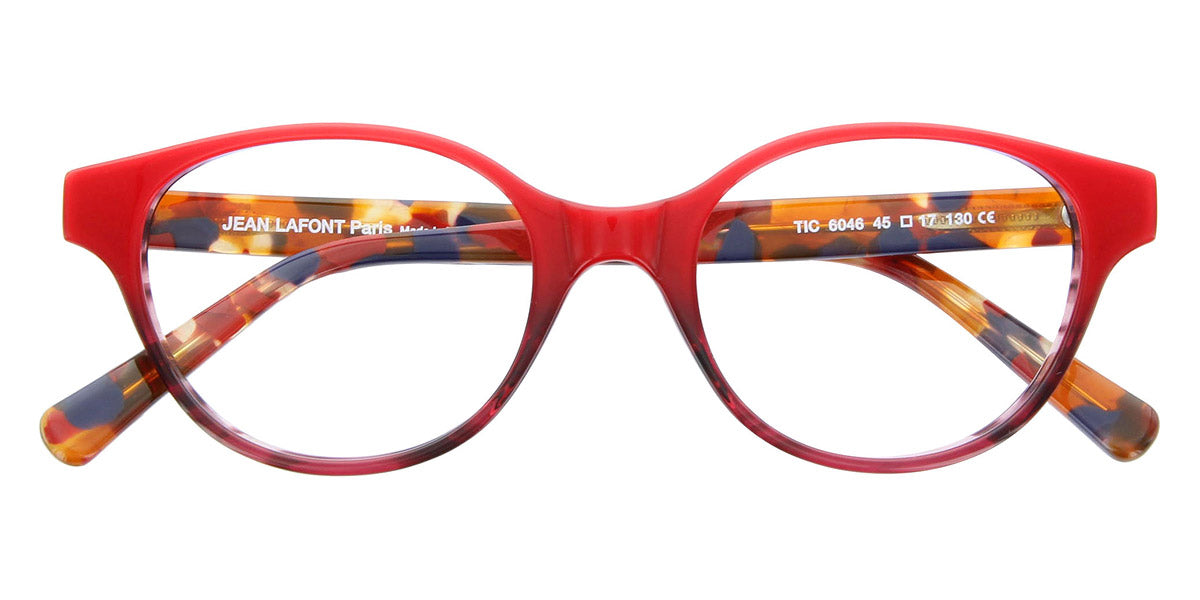 Lafont® Tic LAF TIC 6046 45 - Red 6046 Eyeglasses