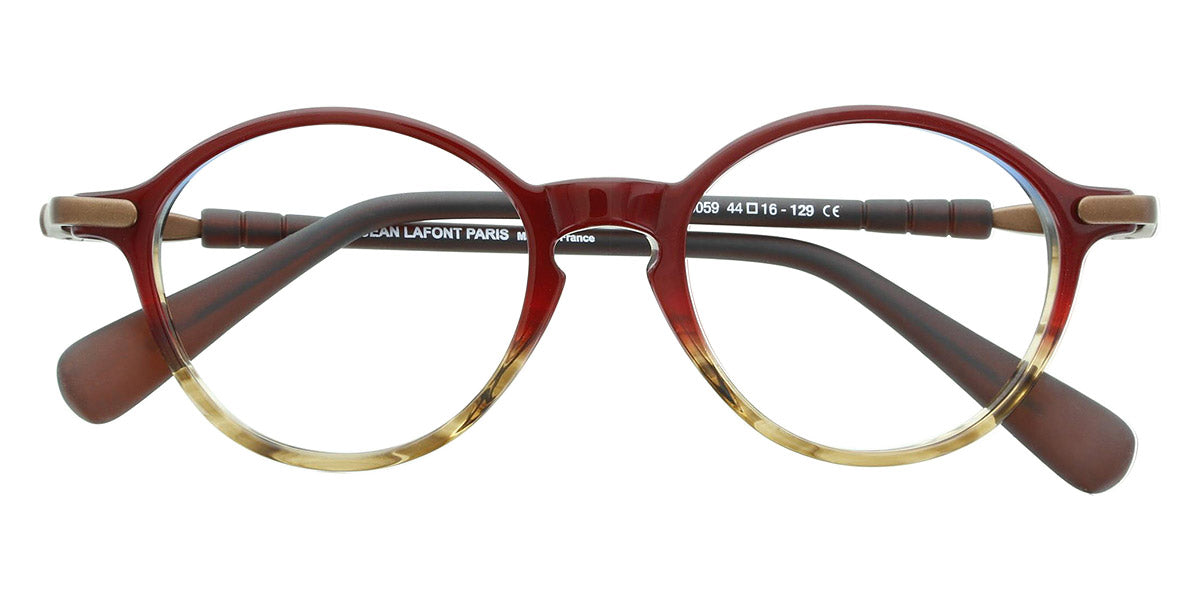 Lafont® Tobogan LAF TOBOGAN 6059 44 - Red 6059 Eyeglasses