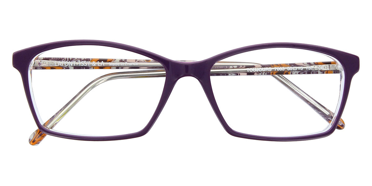 Lafont® Toujours LAF TOUJOURS 7063 55 - Purple 7063 Eyeglasses