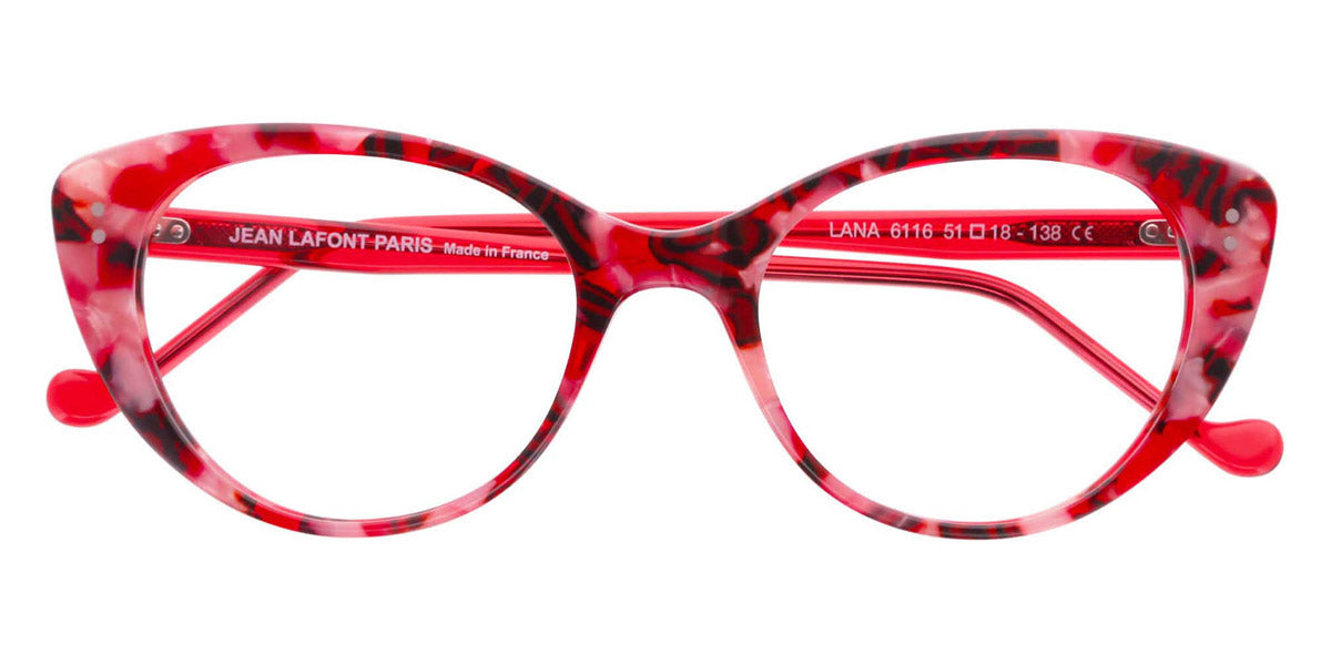 Lafont® Lana LAF LANA 6116 51 - Red 6116 Eyeglasses