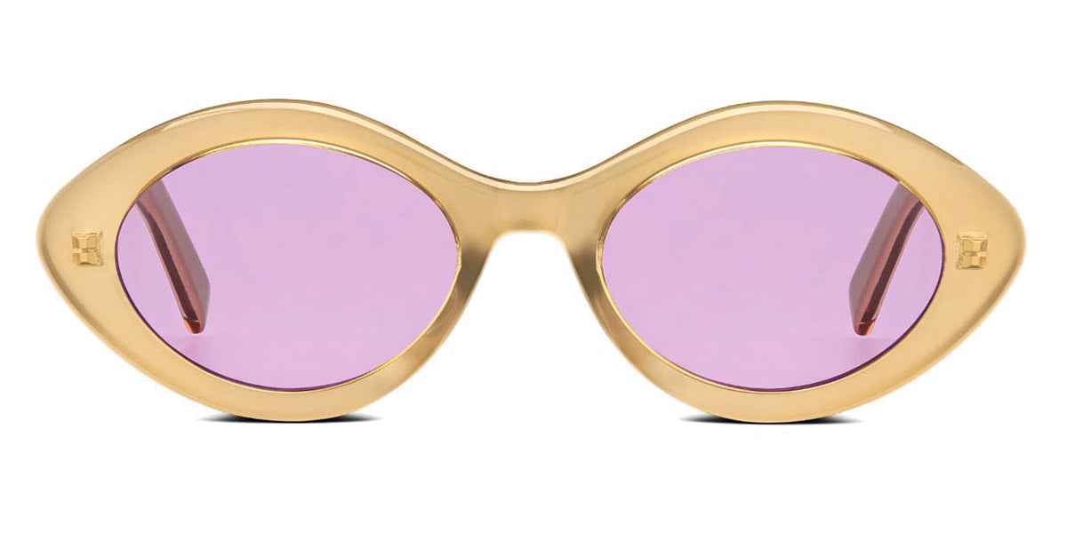 Dior® LuckyDior R1I LCKYR1IXR 6SG0 - Gold-Tone Sunglasses