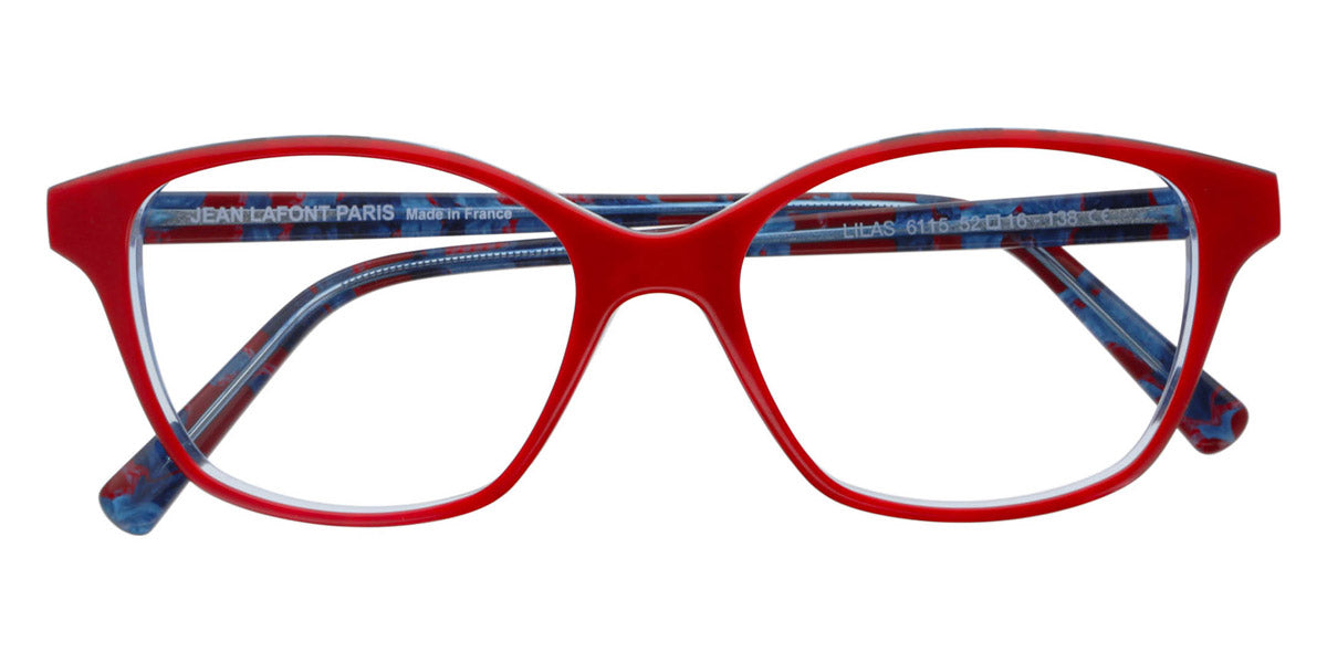 Lafont® Lilas LAF LILAS 6115 52 - Red 6115 Eyeglasses