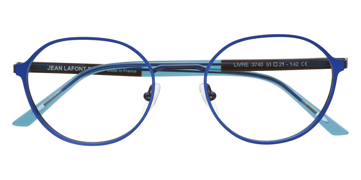 Lafont® Livre LAF LIVRE 3740 51 - Blue 3740 Eyeglasses