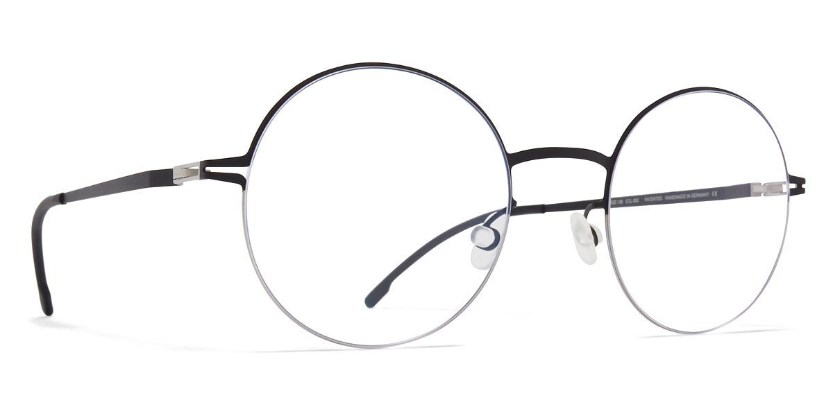 Mykita® LOTTA MYK LOTTA Silver/Black 48 - Silver/Black Eyeglasses