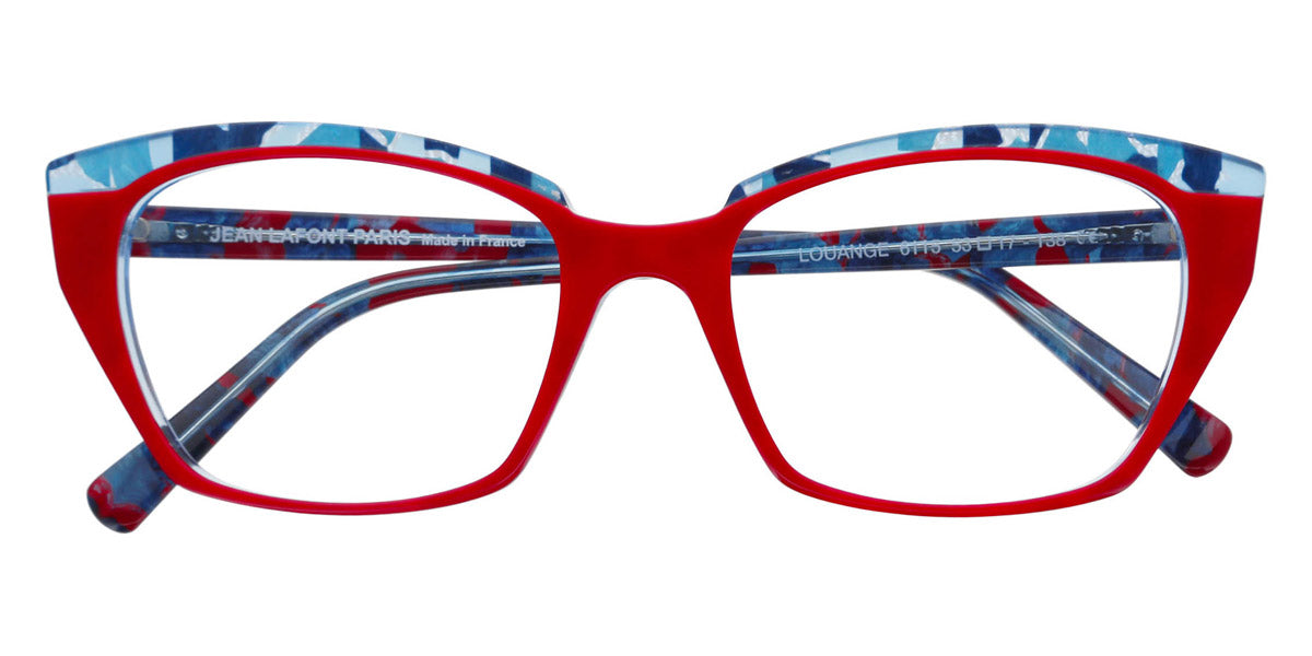 Lafont® Louange LAF LOUANGE 6115 53 - Red 6115 Eyeglasses