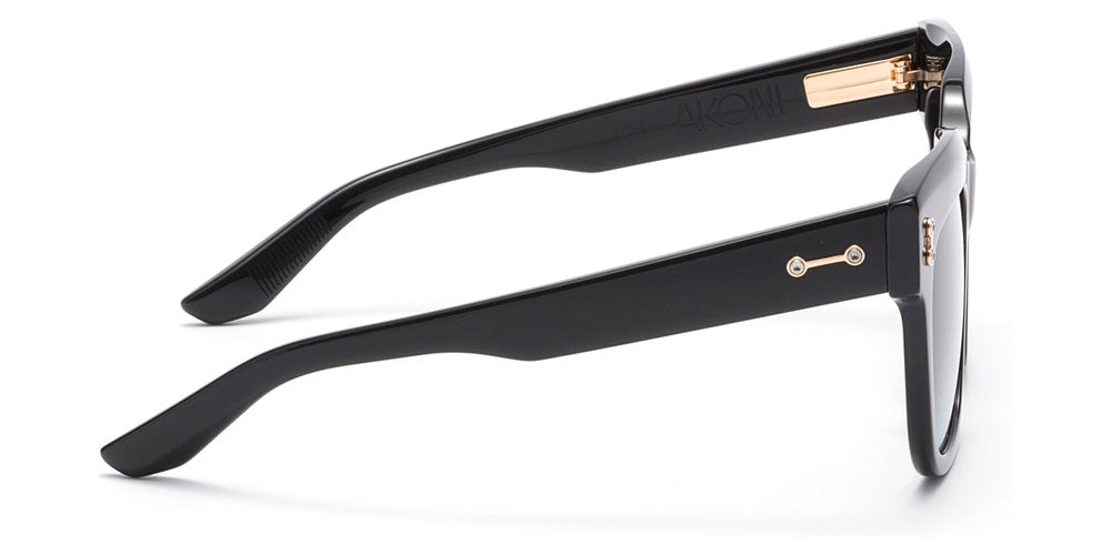 AKONI® Lyra AKO Lyra 106A 55 - Solid Black Sunglasses