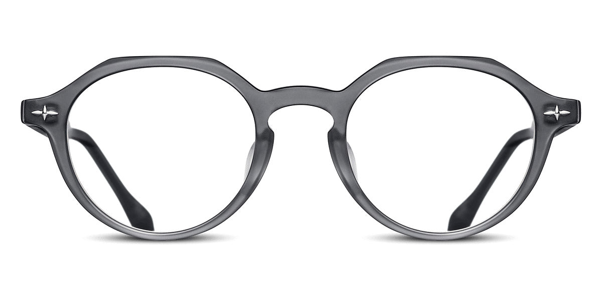 Matsuda® M1024 MTD M1024 Matte Grey Crystal 49 - Matte Grey Crystal Eyeglasses