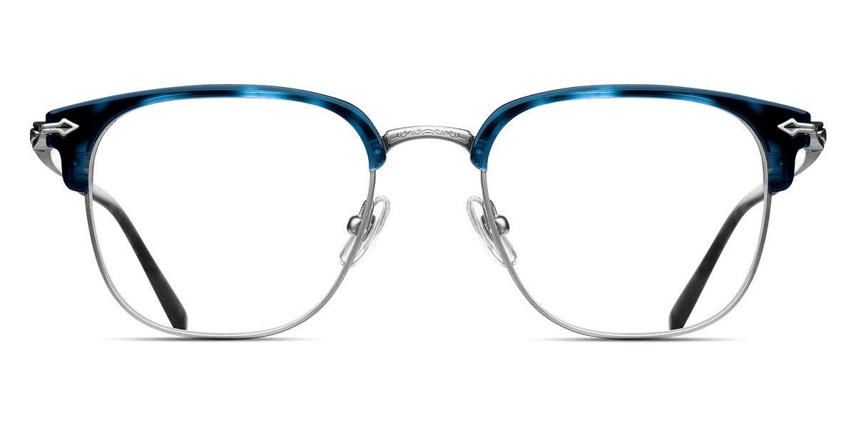 Matsuda® M2036 MTD M2036 Blue Demi/Palladium White 50 - Blue Demi / Palladium White Eyeglasses