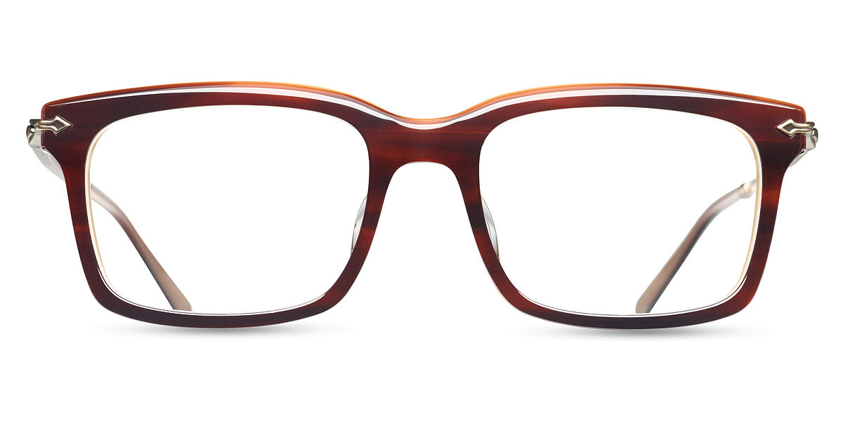 Matsuda® M2037 OPH MTD M2037 ALMOND BROWNY - Almond Browny / Antique Gold Eyeglasses