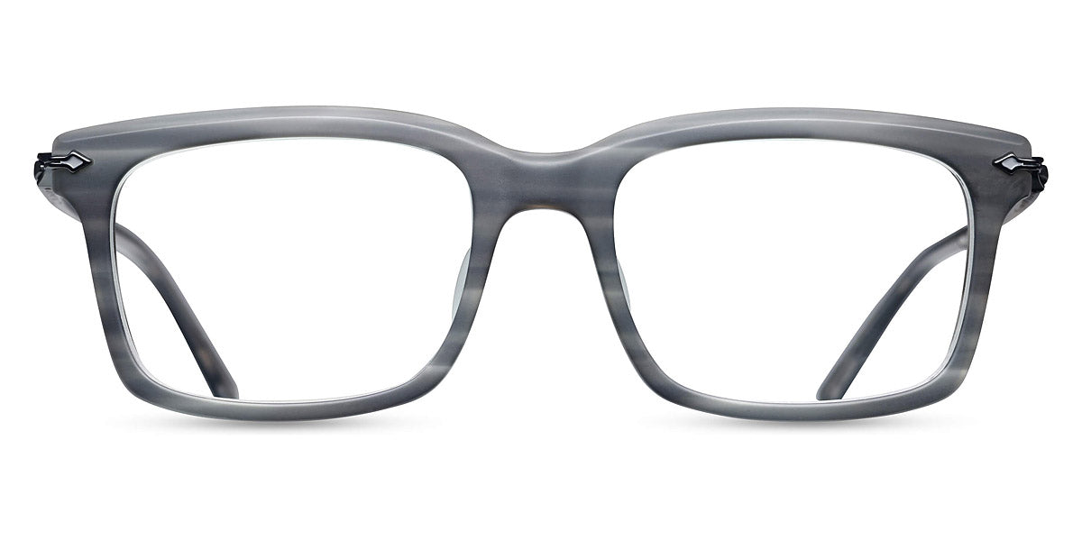 Matsuda® M2037 OPH MTD M2037 MATTE GREY STONE - Matte Grey Stone / Matte Black Eyeglasses