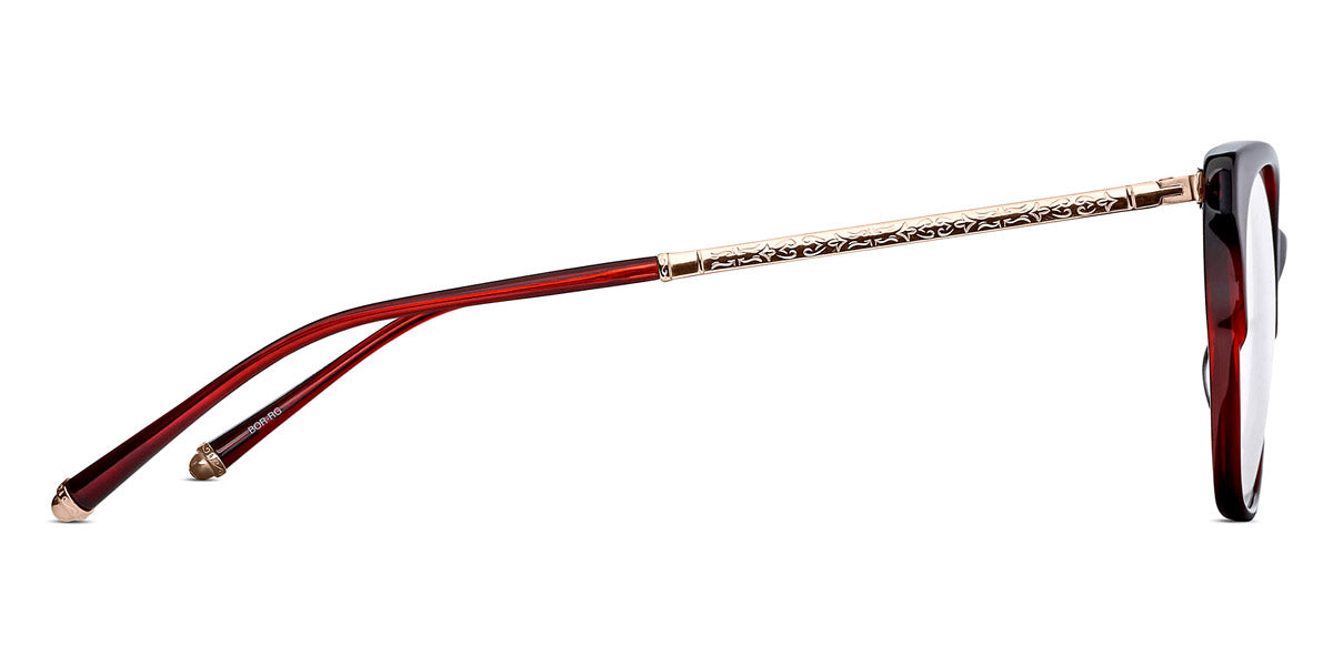 Matsuda® M2042 MTD M2042 Bordeaux/Rose Gold 52 - Bordeaux / Rose Gold Eyeglasses