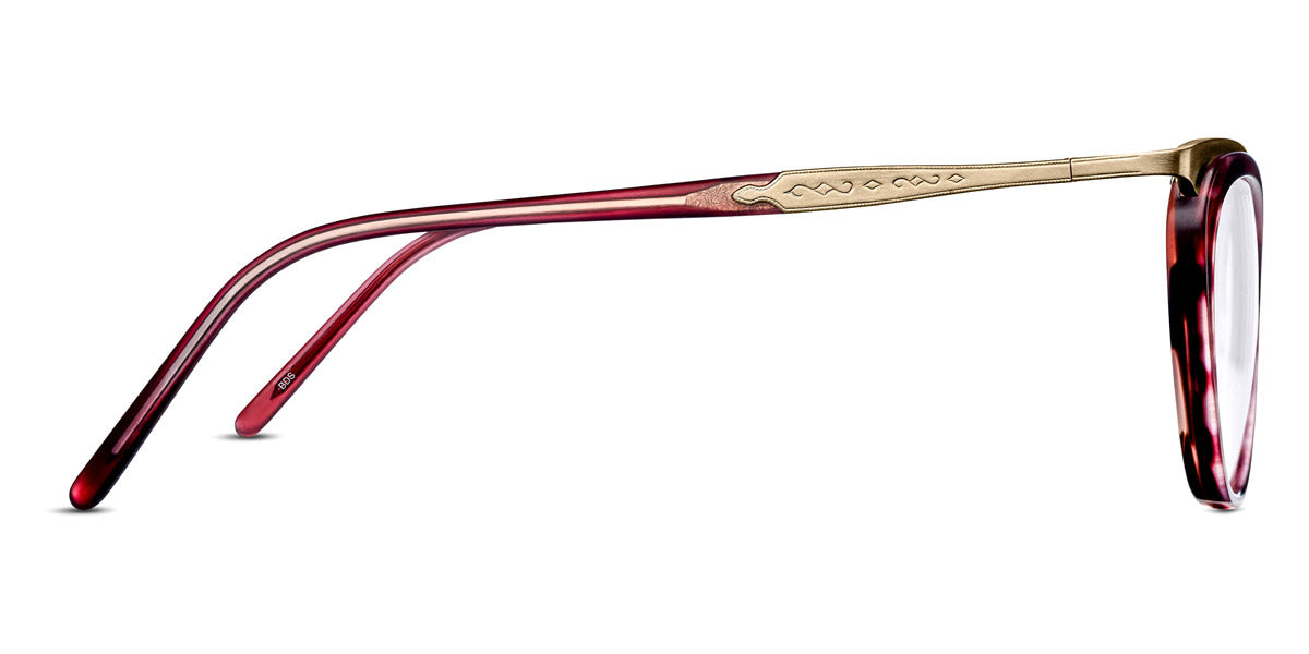 Matsuda® M2044 MTD M2044 Matte Bordeaux Stripe 51 - Matte Bordeaux Stripe Eyeglasses