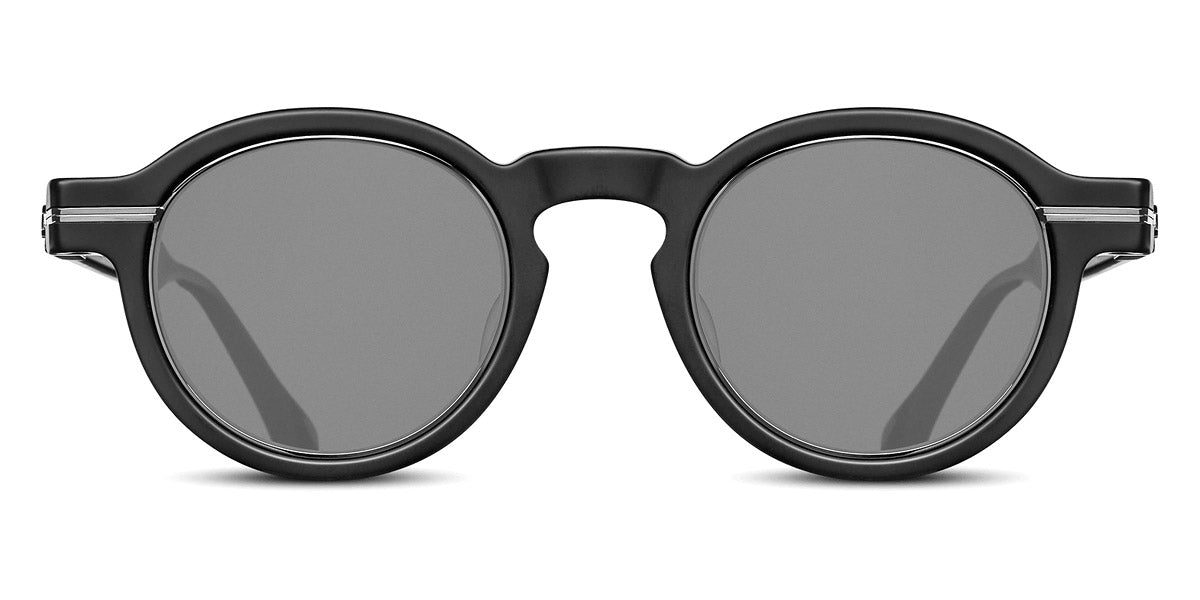 Matsuda® M2050 MTD M2050 Matte Black/Ruthenium/Grey 46 - Matte Black/Ruthenium / Grey Sunglasses