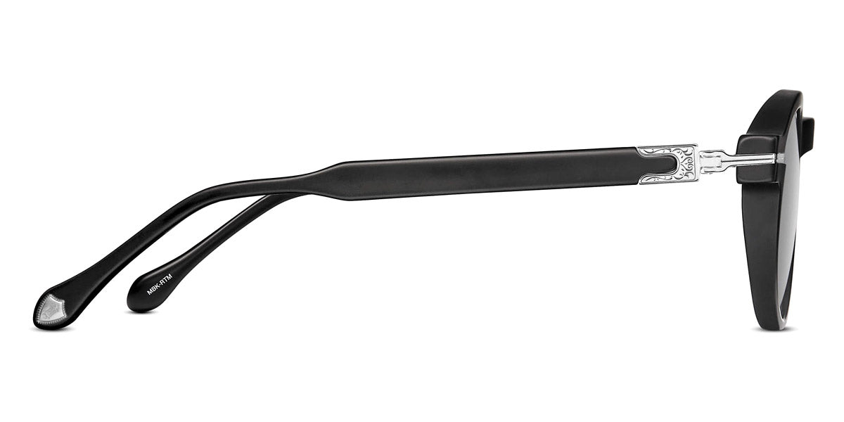 Matsuda® M2050 MTD M2050 Matte Black/Ruthenium/Grey 46 - Matte Black/Ruthenium / Grey Sunglasses