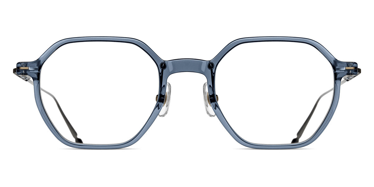 Matsuda® M2053 MTD M2053 Blue Grey Crystal/Antique Gold 48 - Blue Grey Crystal / Antique Gold Eyeglasses