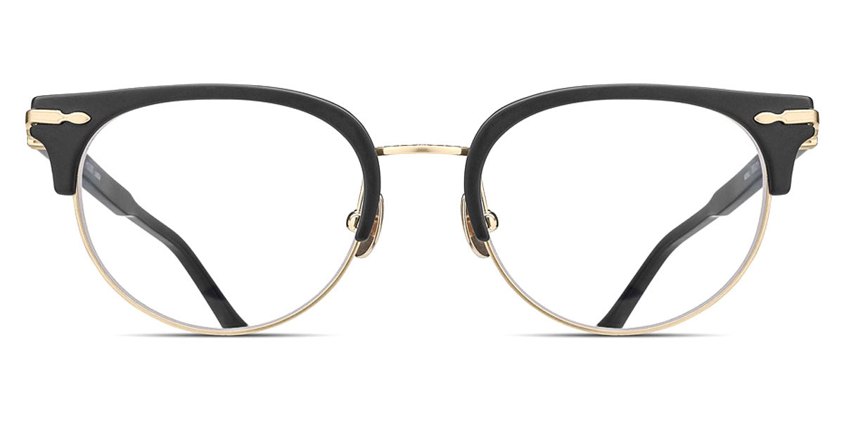 Matsuda® M2061 MTD M2061 Matte Black/Brushed Gold 49 - Matte Black / Brushed Gold Eyeglasses