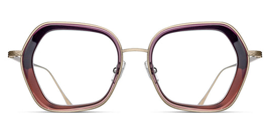 Matsuda® M3074 OPH MTD M3074 LAVENDER - Lavender / Antique Gold Eyeglasses