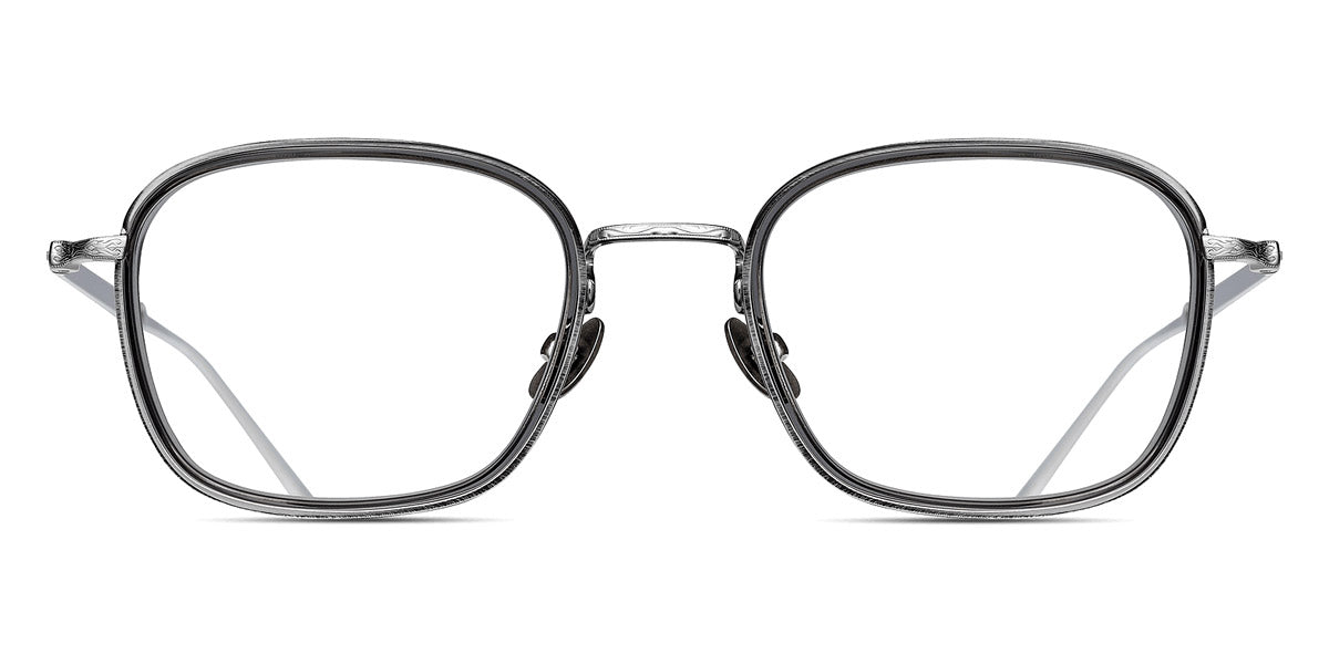 Matsuda® M3075 MTD M3075 Grey Crystal/Brushed Silver 49 - Grey Crystal / Brushed Silver Eyeglasses