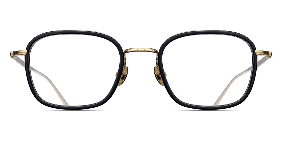 Matsuda® M3075 MTD M3075 Matte Black/Brushed Gold 49 - Matte Black / Brushed Gold Eyeglasses