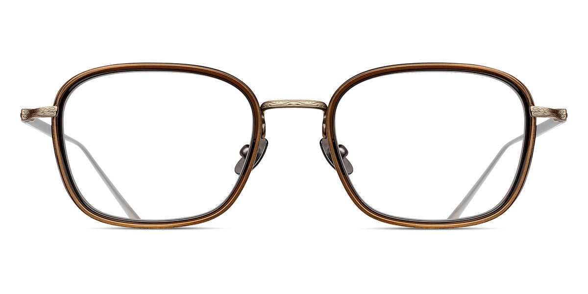 Matsuda® M3075 MTD M3075 Matte Caramel/Matte Black 49 - Matte Caramel / Matte Black Eyeglasses