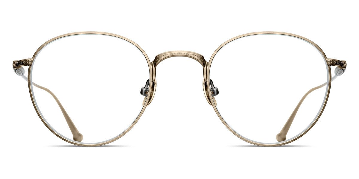 Matsuda® M3085 MTD M3085 Antique Gold 48 - Antique Gold Eyeglasses