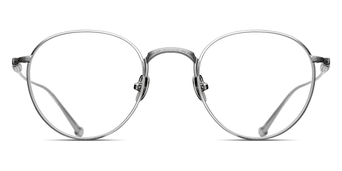 Matsuda® M3085 MTD M3085 Brushed Silver 48 - Brushed Silver Eyeglasses