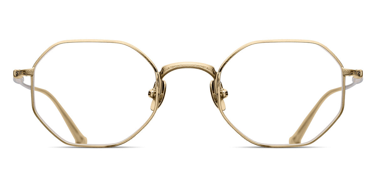 Matsuda® M3086 MTD M3086 Brushed Gold 46 - Brushed Gold Eyeglasses