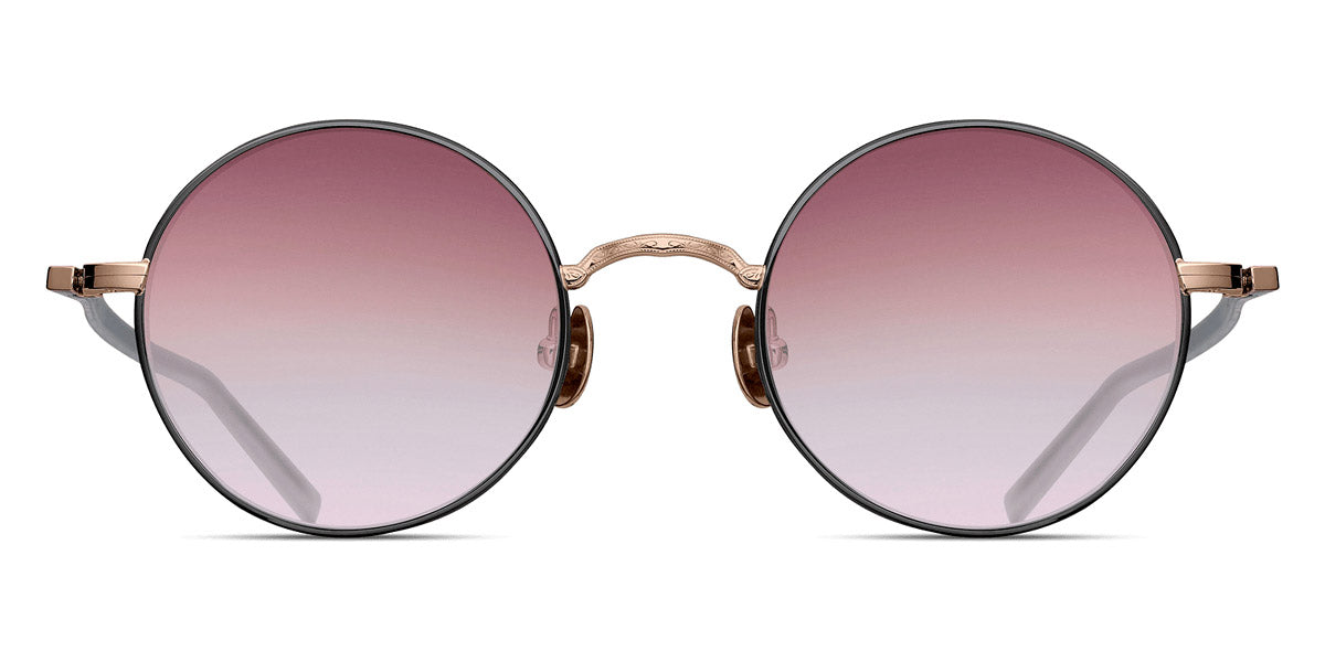 Matsuda® M3087 MTD M3087 Rose Gold/Matte Black/Pink Gradient 46 - Rose Gold/Matte Black / Pink Gradient Sunglasses