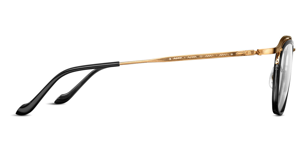 Matsuda® M3092 MTD M3092 Brushed Gold/Black 52 - Brushed Gold / Black Eyeglasses